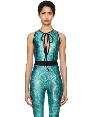 Versace Jeans Couture プリント ボディスーツ - サムネイル1
