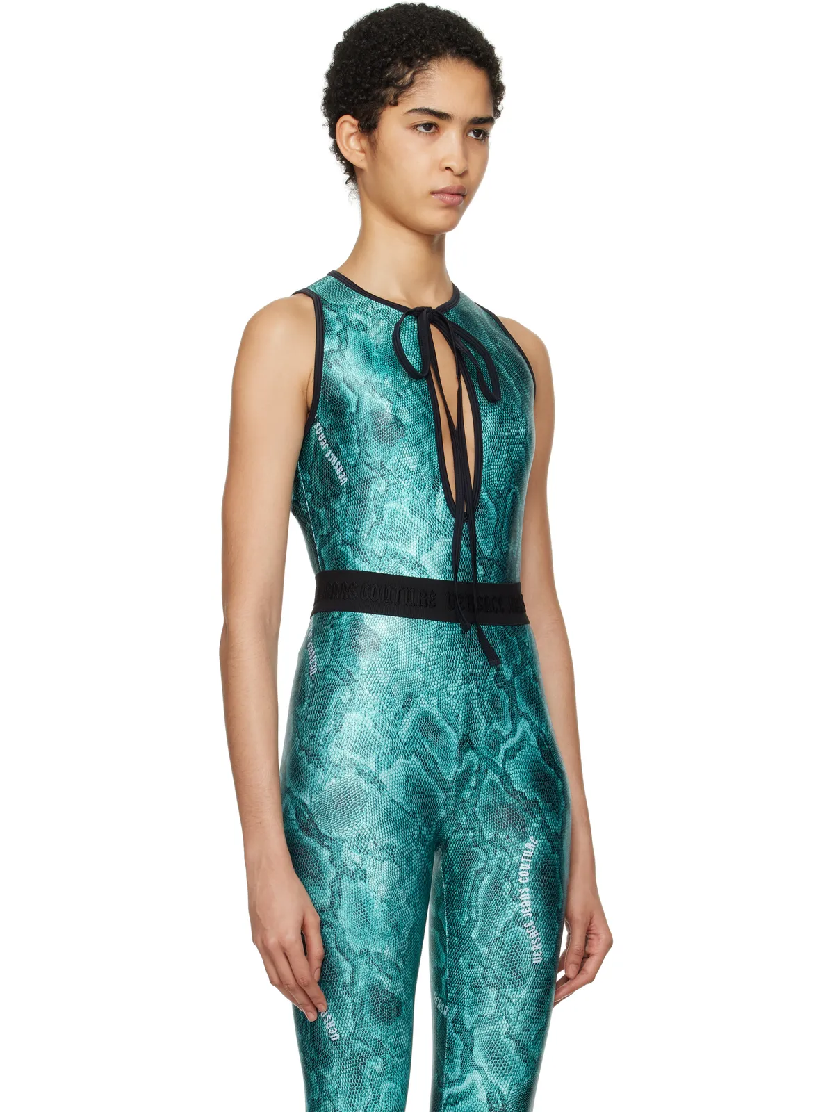 Versace Jeans Couture プリント ボディスーツ - 画像2