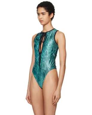 Versace Jeans Couture プリント ボディスーツ - サムネイル4