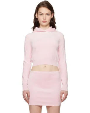 alexanderwang.t クロップド 長袖フーディ - サムネイル1