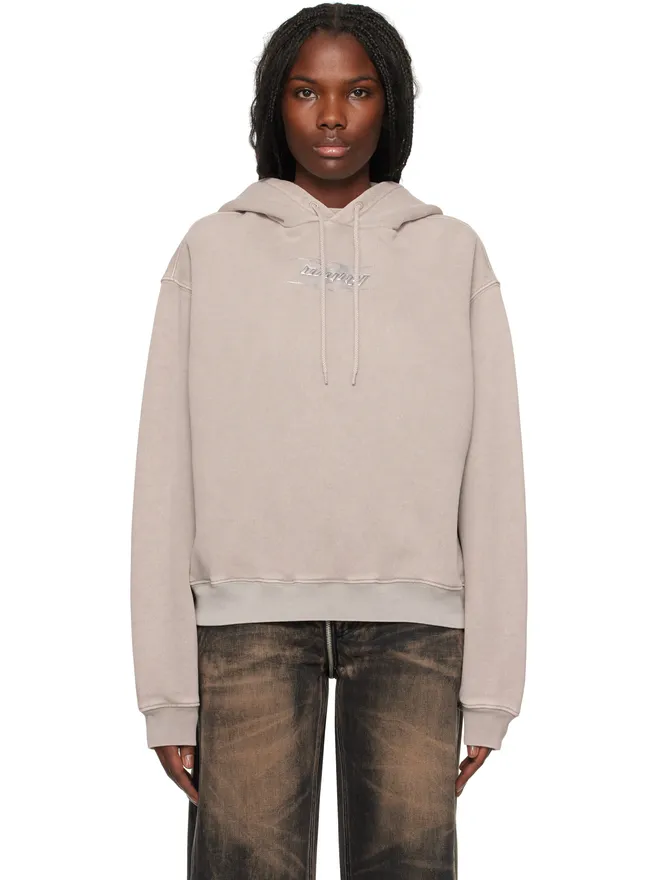 alexanderwang.t alexanderwang.t Blade Logo エンボス フーディの商品画像