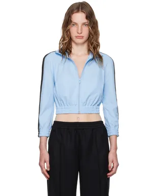alexanderwang.t ロゴテープ トラックジャケット - サムネイル1