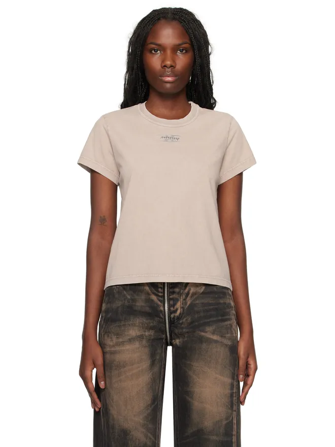 alexanderwang.t alexanderwang.t Blade Logo エンボス Tシャツの商品画像