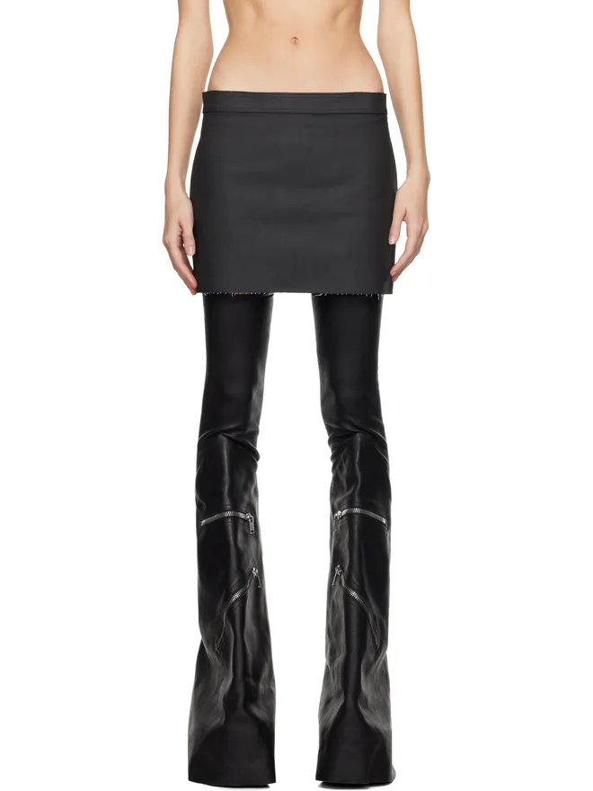 Rick Owens Rick Owens Porterville デニム ミニスカートの商品画像