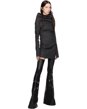 Rick Owens Porterville デニム ミニスカート - サムネイル4