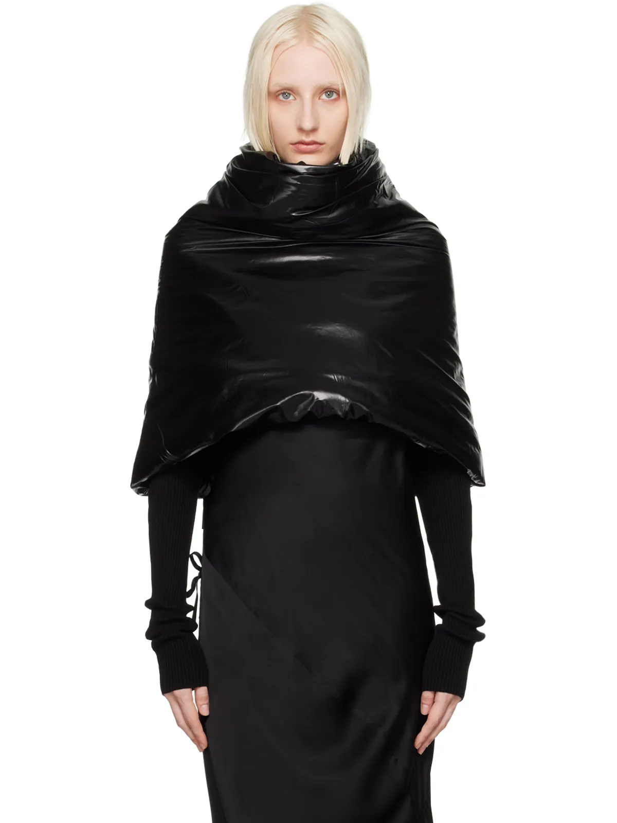 Rick Owens Porterville Cowl ショール - 画像1