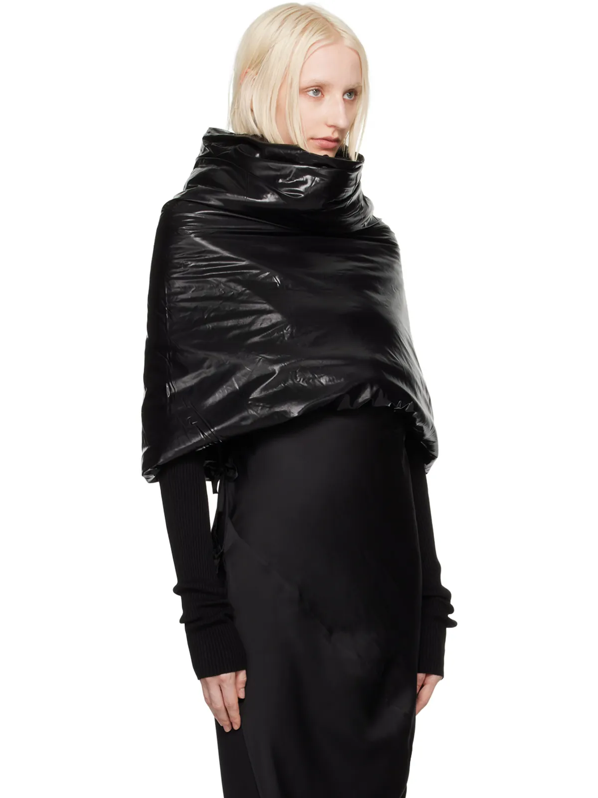 Rick Owens Porterville Cowl ショール - 画像2