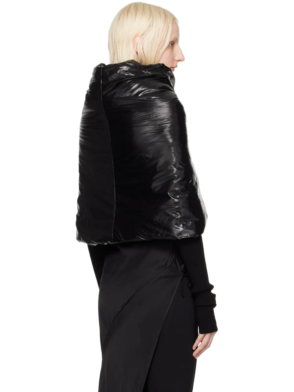 Rick Owens Porterville Cowl ショール - 画像3