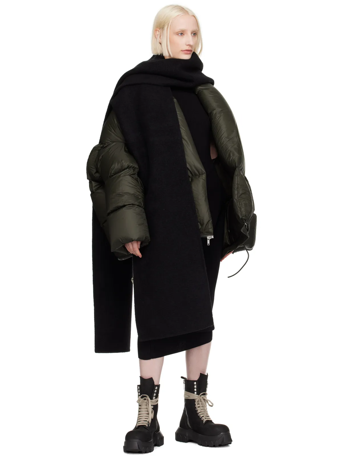 Rick Owens Porterville Army Tractor ブーツ - 画像5
