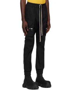 Rick Owens ブラック Porterville Mastodon カーゴパンツ - サムネイル2