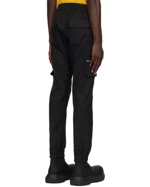 Rick Owens ブラック Porterville Mastodon カーゴパンツ - サムネイル3
