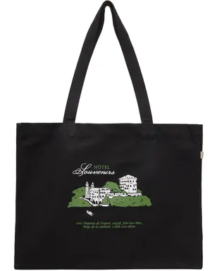 A.P.C. JJJJoundエディション ホワイト Hôtel Souvenirs トートバッグ - サムネイル1