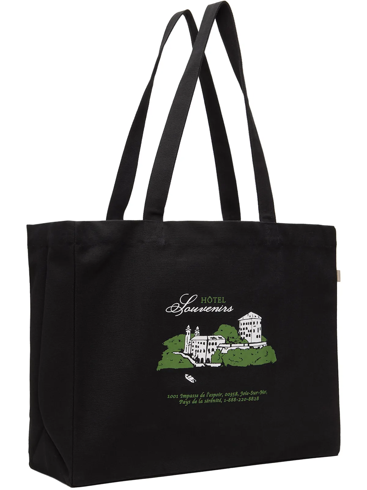 A.P.C. JJJJoundエディション ホワイト Hôtel Souvenirs トートバッグ - 画像2