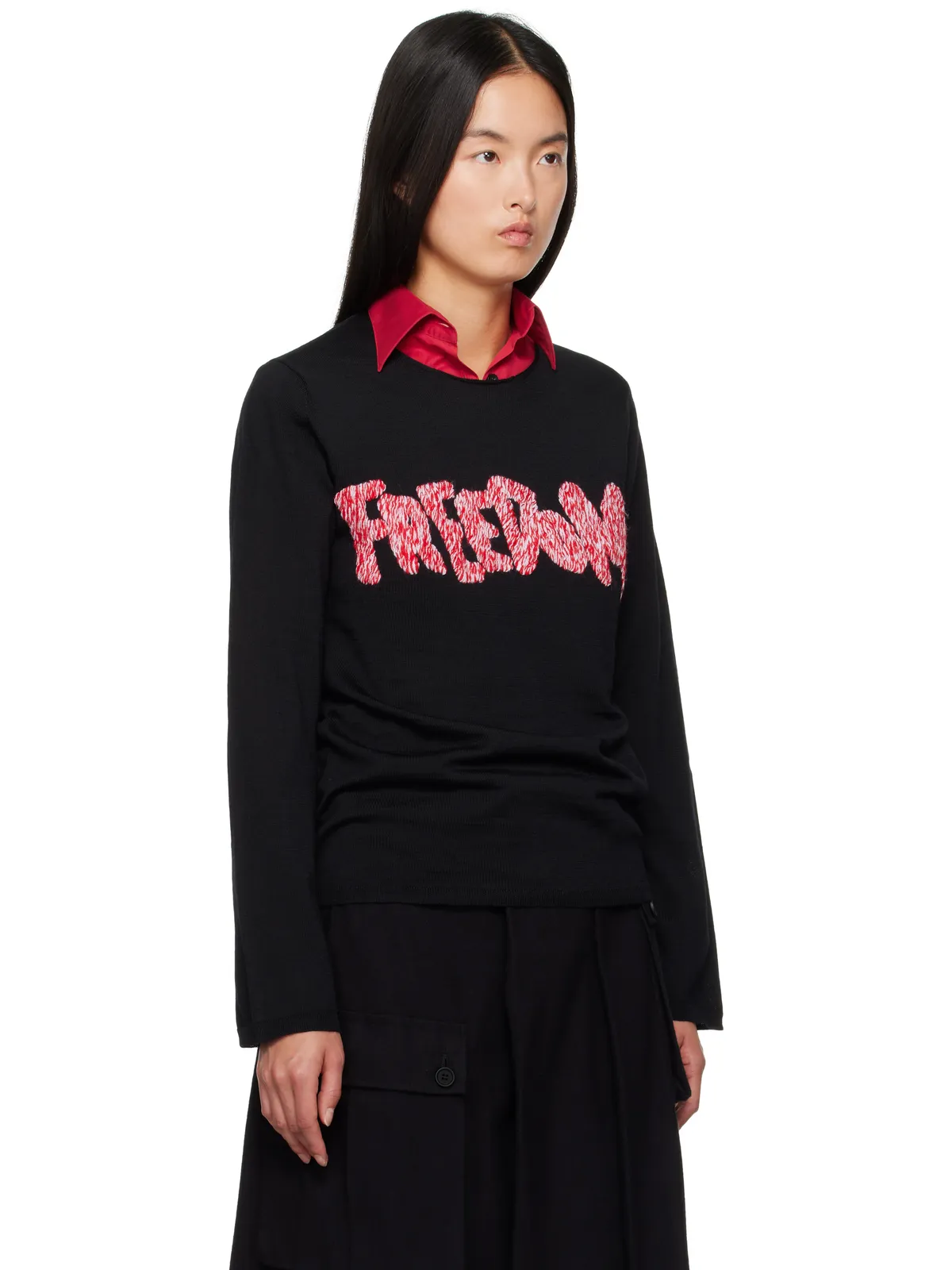 Comme des Garçons Shirt Freedom プルオーバー - 画像2