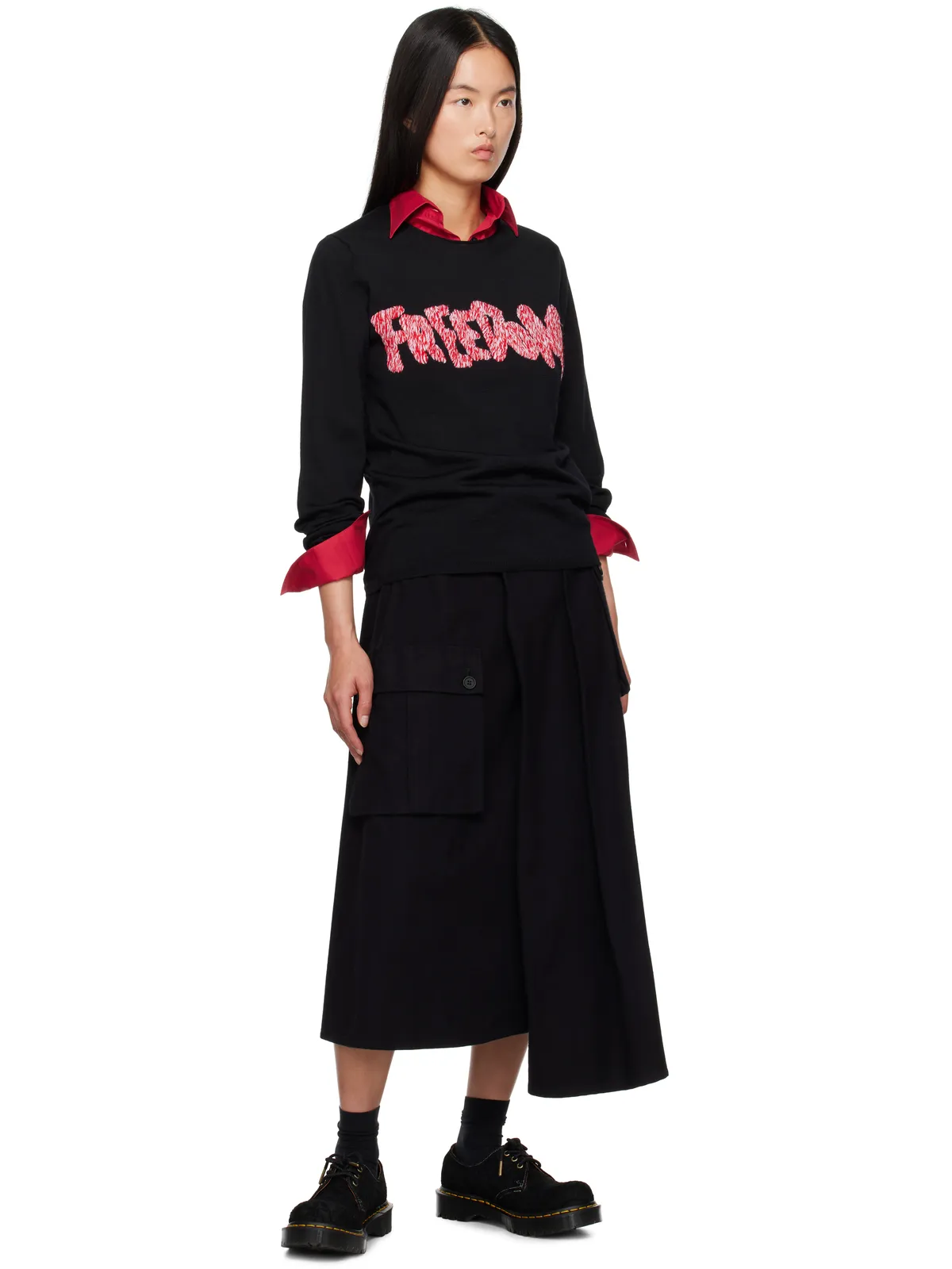 Comme des Garçons Shirt Freedom プルオーバー - 画像4