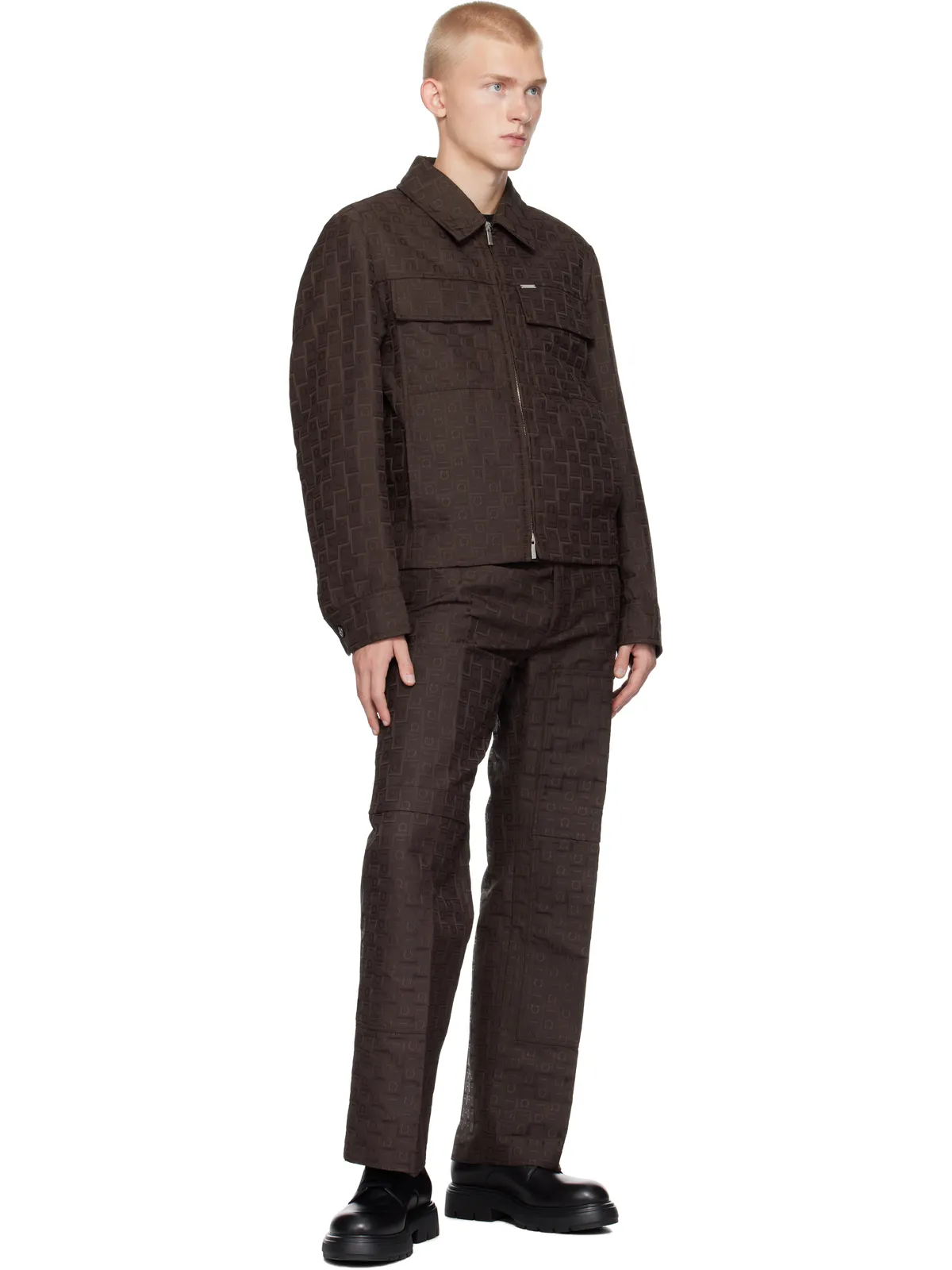 FERRAGAMO Ferragamo モノグラム トラウザーズ - 画像4
