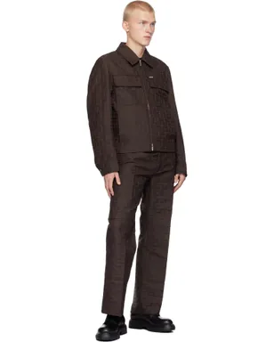 FERRAGAMO Ferragamo モノグラム トラウザーズ - サムネイル4