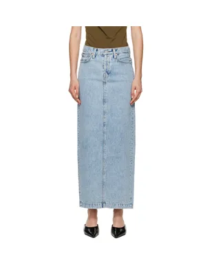 WARDROBE.NYC デニム コラム マキシスカート - サムネイル1