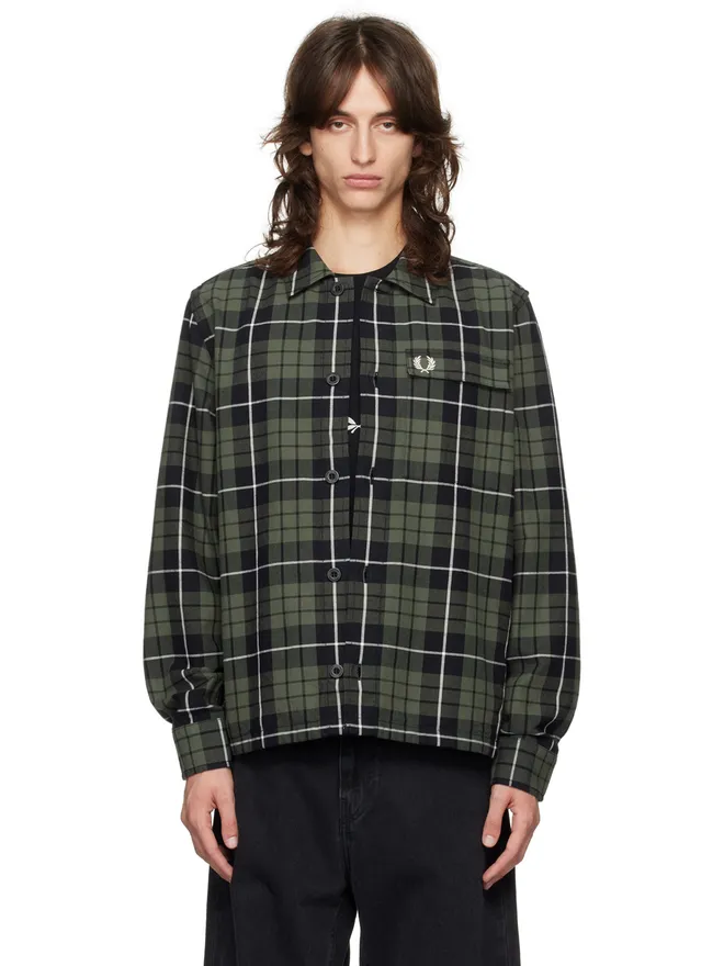 Fred Perry Fred Perry チェック オーバーシャツの商品画像