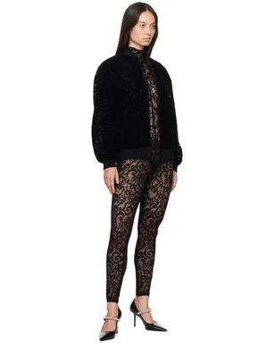 Moschino レース ボンバージャケット - サムネイル4