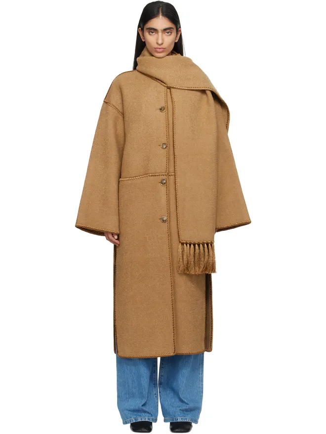 TOTEME TOTEME 刺繍 マフラー コートの商品画像