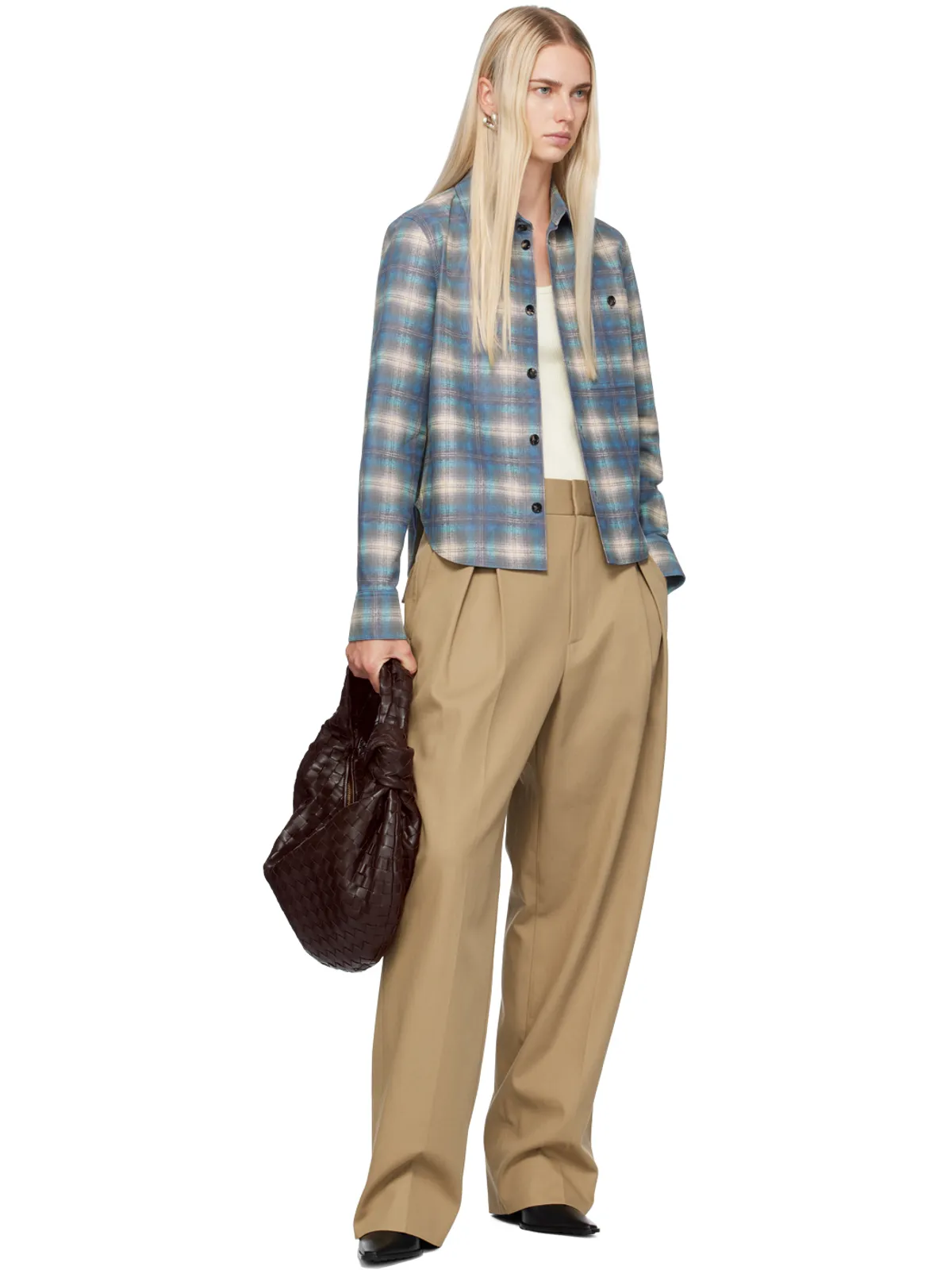 Bottega Veneta テーパードパンツ - 画像4