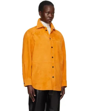 Bottega Veneta スエードレザー シャツ - サムネイル2