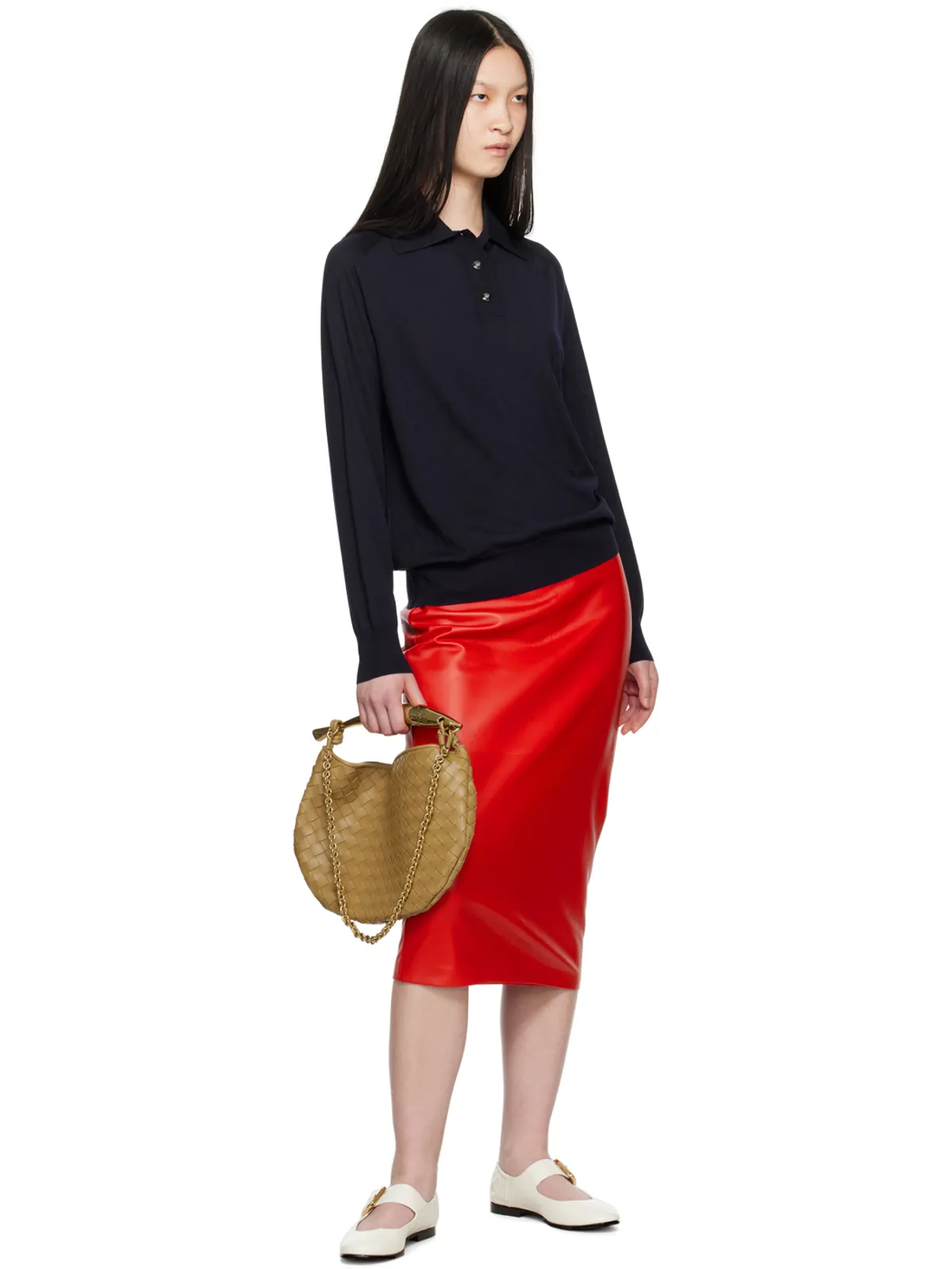 Bottega Veneta Astaire メリージェーン フラットシューズ - 画像5
