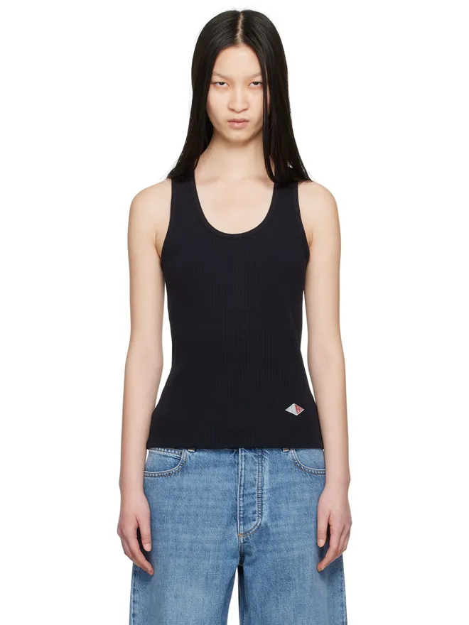 Bottega Veneta Bottega Veneta ロゴパッチ タンクトップの商品画像