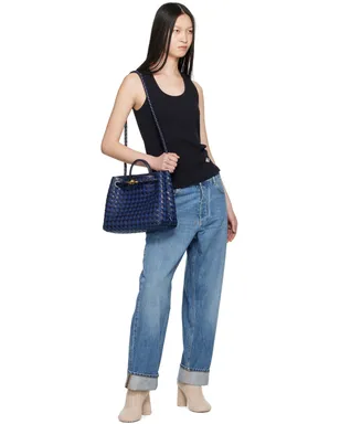 Bottega Veneta ロゴパッチ タンクトップ - サムネイル4