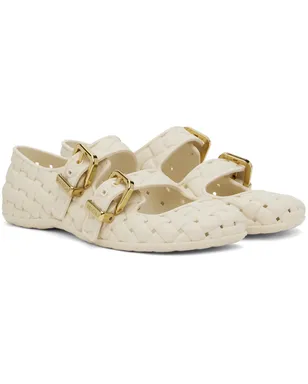 Bottega Veneta Amy メリージェーン フラットシューズ - サムネイル4