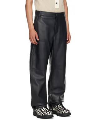 Bottega Veneta カーゴ レザーパンツ - サムネイル2