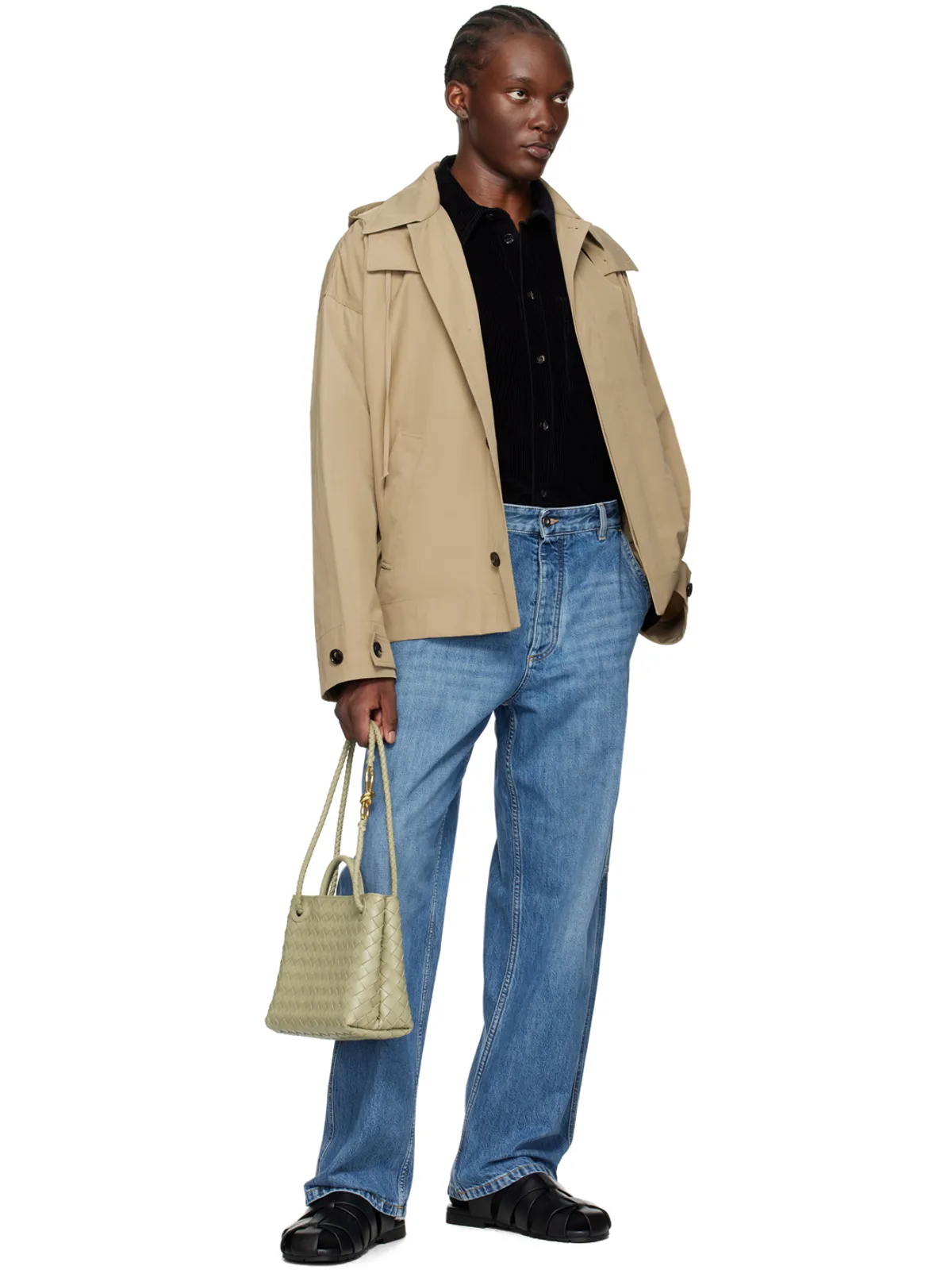 Bottega Veneta Bi-Color Tech ジャケット - 画像4