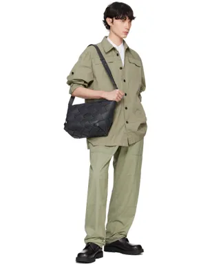 Bottega Veneta ライト コットンツイル トラウザーズ - サムネイル4