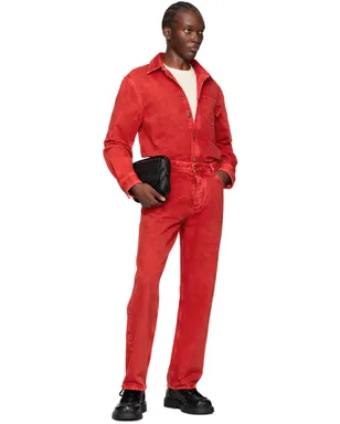 Bottega Veneta ウォッシュ ワイドレッグジーンズ - サムネイル4