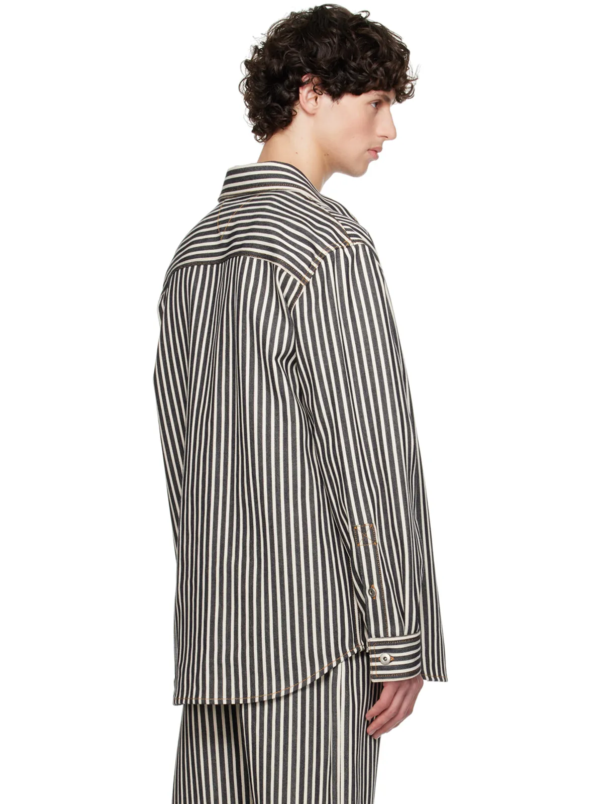 Bottega Veneta ストライプ シャツ - 画像3