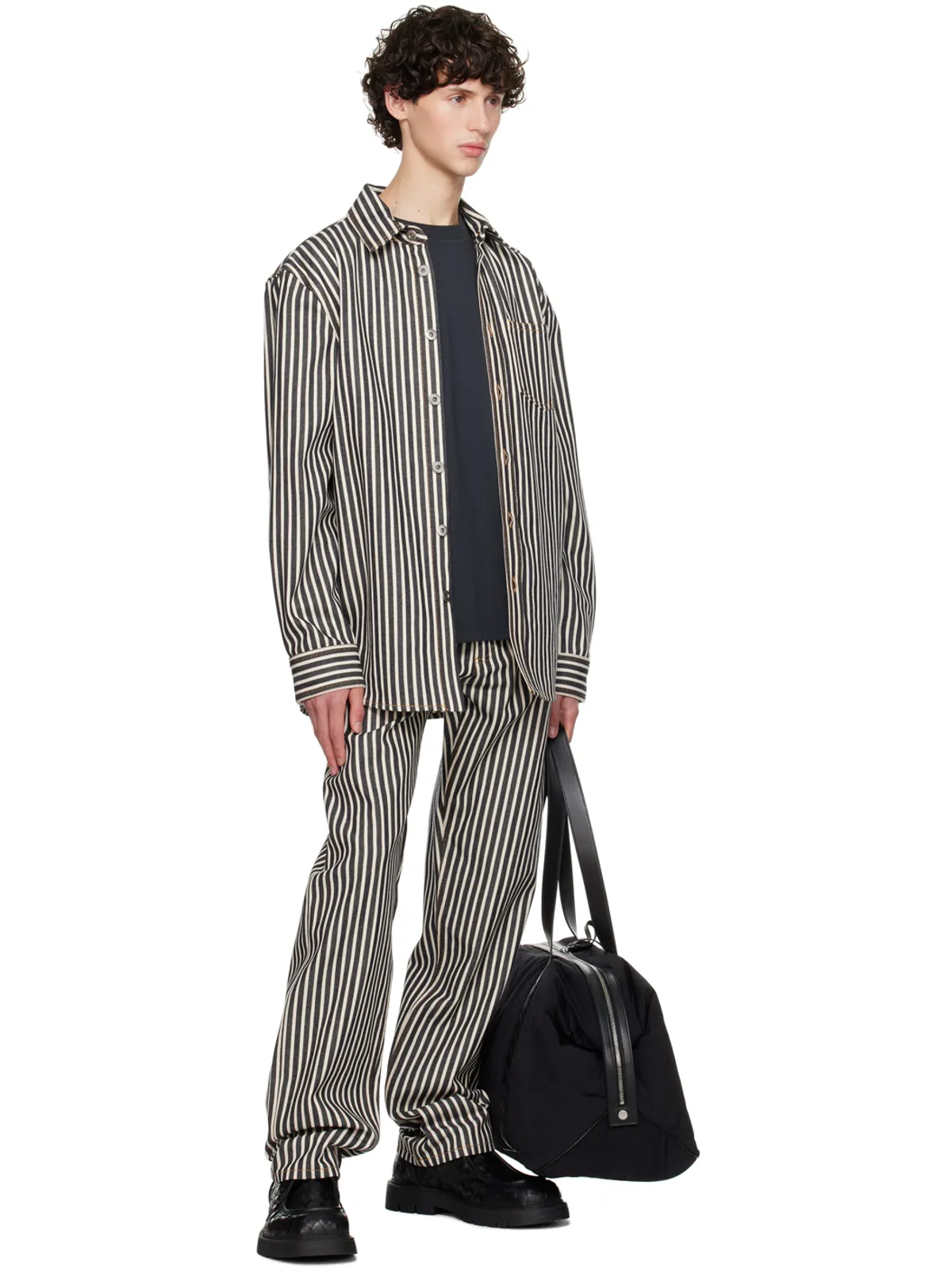 Bottega Veneta ストライプ シャツ - 画像4