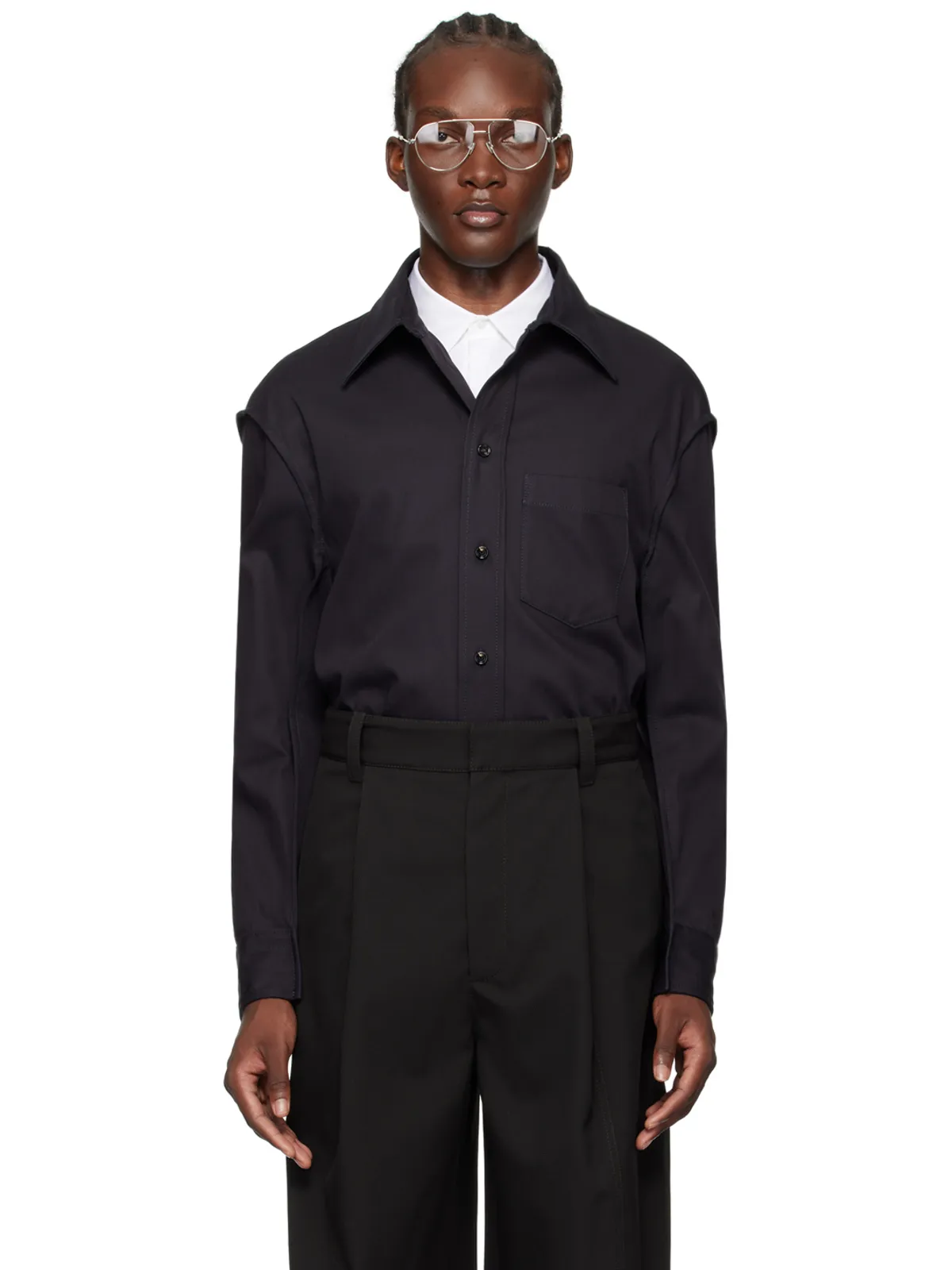 Bottega Veneta ボタンアップシャツ - 画像1