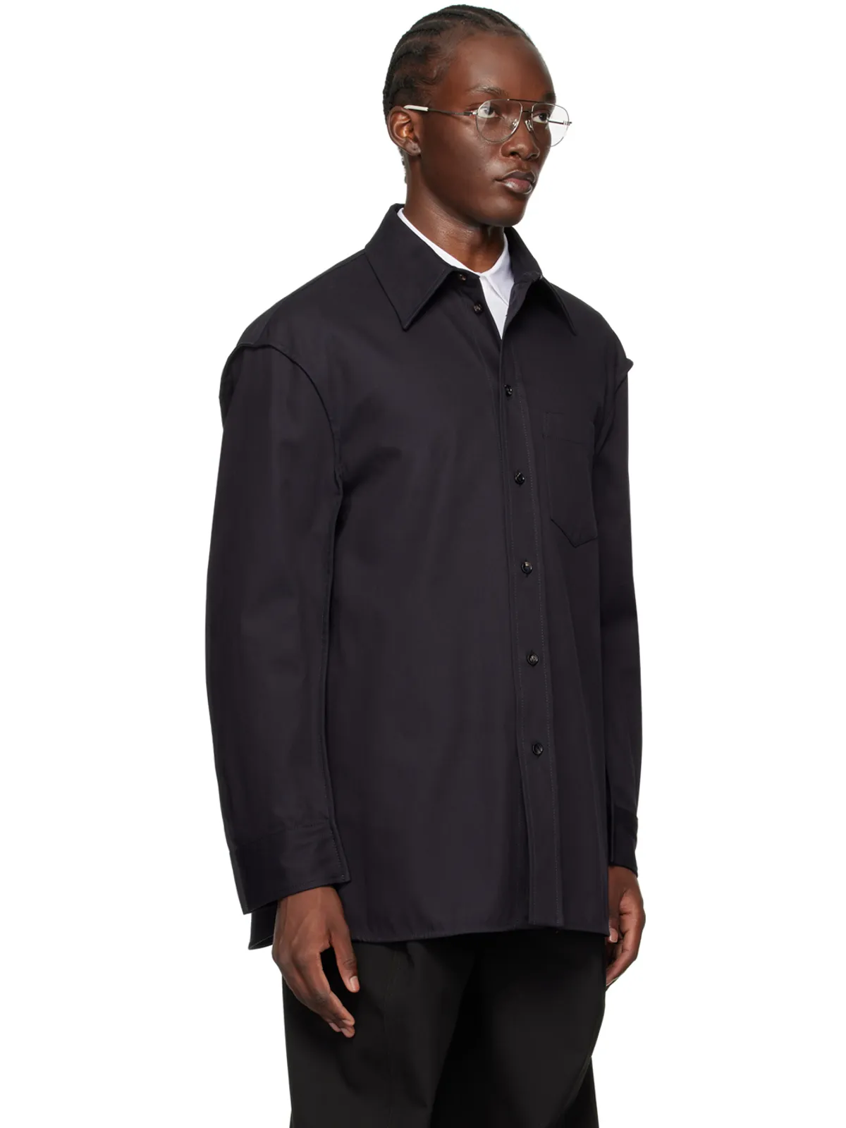 Bottega Veneta ボタンアップシャツ - 画像4