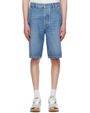 Bottega Veneta Vintage デニム カーゴショートパンツ - サムネイル1