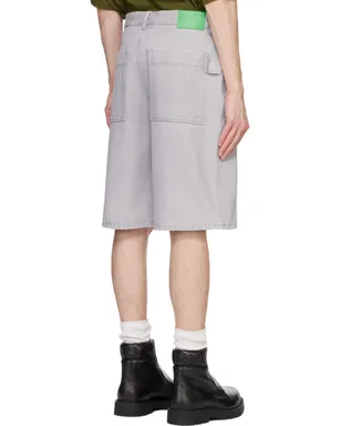 Bottega Veneta ウォッシュド デニムショートパンツ - サムネイル3