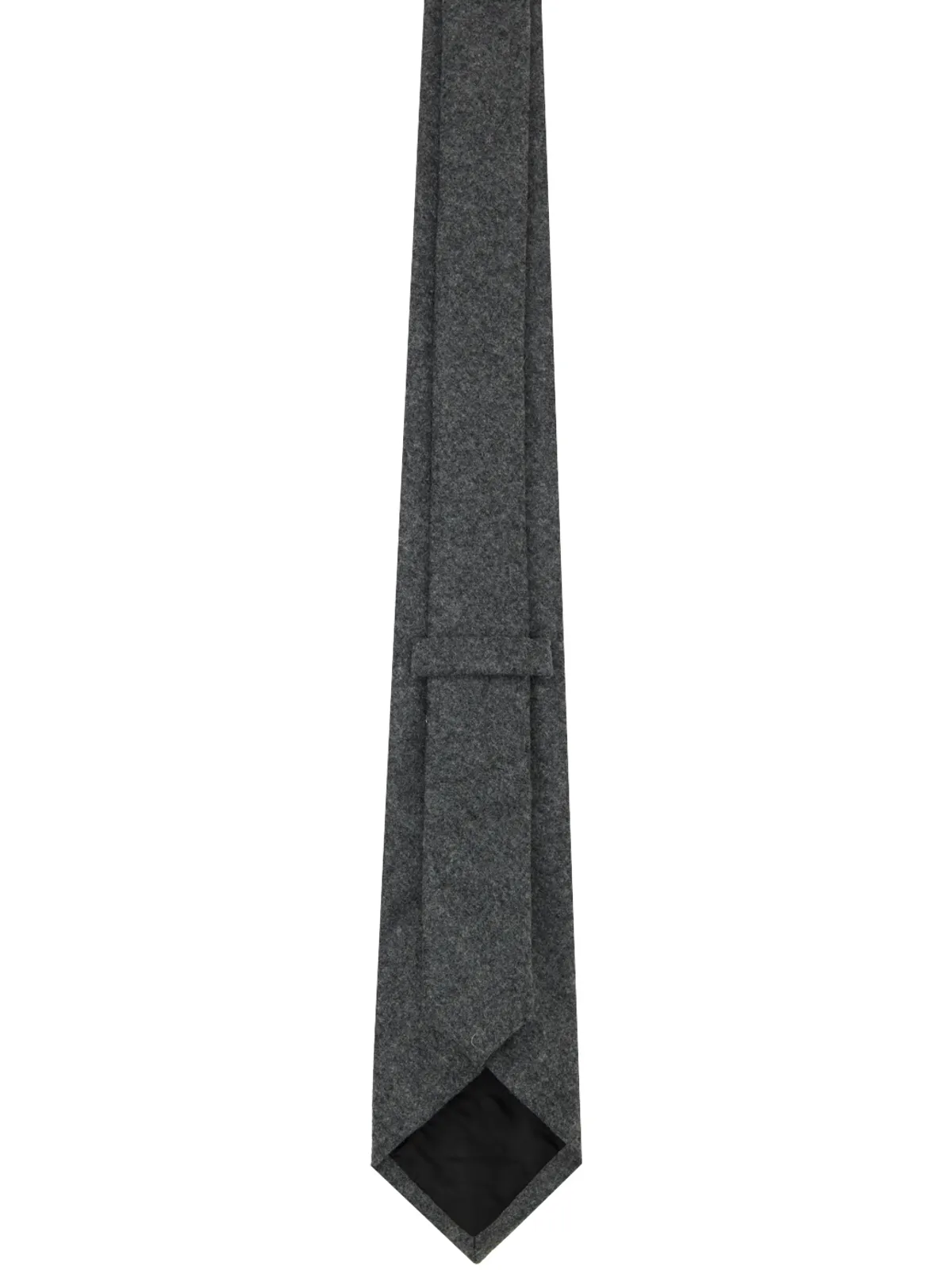 Bottega Veneta ウールフランネル ライト ネクタイ - 画像2