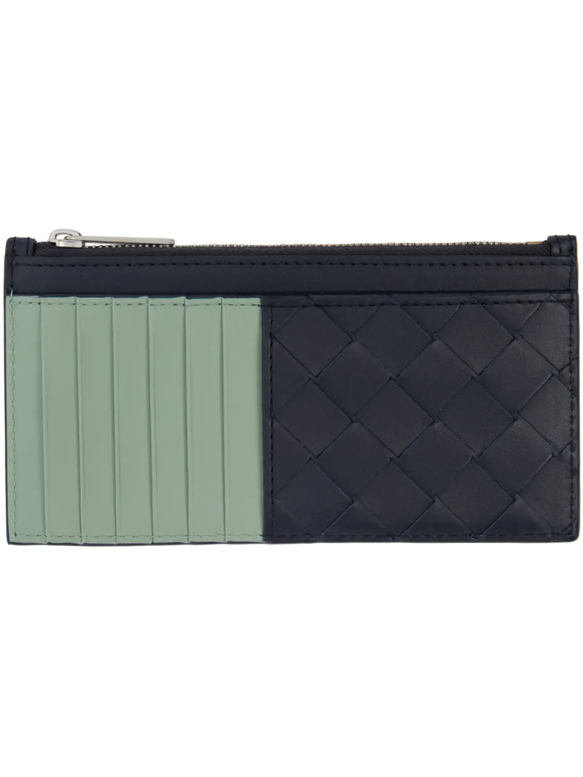 Bottega Veneta Intrecciato ロング ジップカードケース - 画像1