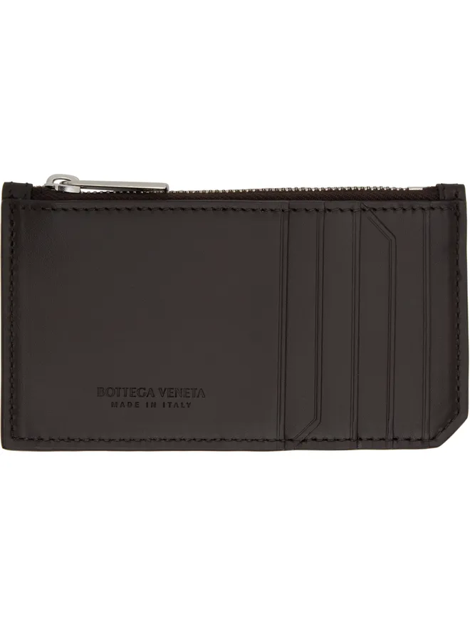 Bottega Veneta Bottega Veneta Intrecciato Piccolo ジップカードケースの商品画像