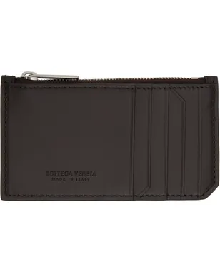 Bottega Veneta Intrecciato Piccolo ジップカードケース - サムネイル1