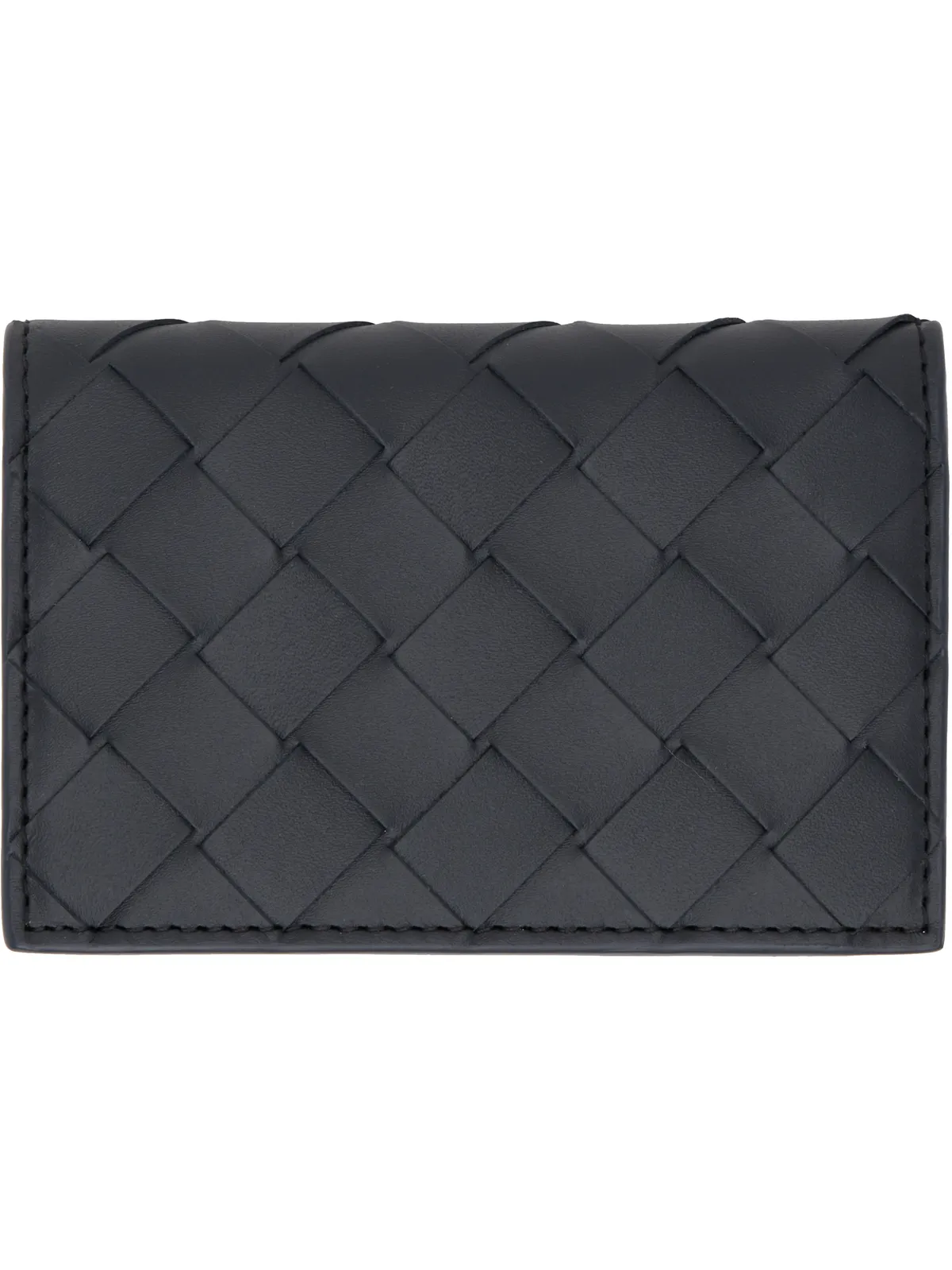 Bottega Veneta Intrecciato フラップカードケース - 画像1