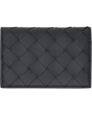Bottega Veneta Intrecciato フラップカードケース - サムネイル1
