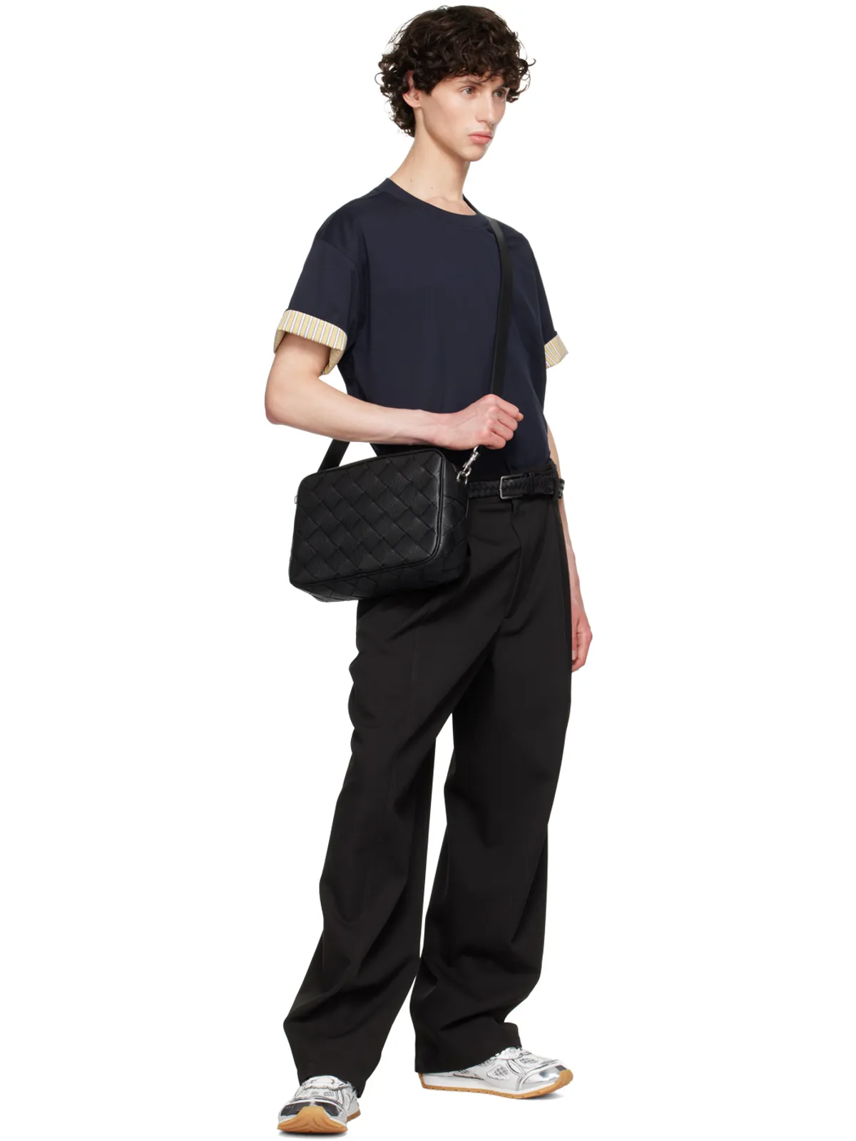 Bottega Veneta ミディアム Intrecciato カメラバッグ - 画像4