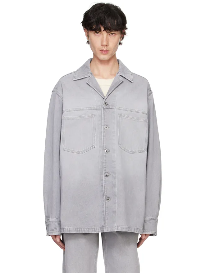 Bottega Veneta Bottega Veneta ウォッシュド デニムシャツの商品画像