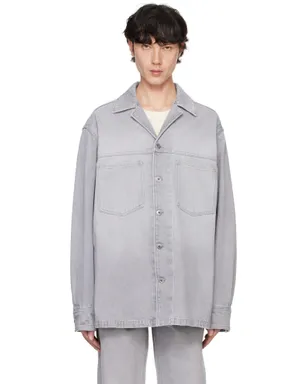 Bottega Veneta ウォッシュド デニムシャツ - サムネイル1